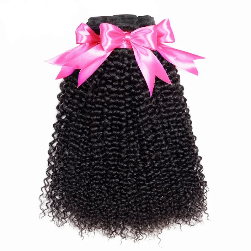 AliExpress - ISEE HAIR Mongolian Kinky Curly Hair Bundles 100% Human Hair Extensions Nature Color Buy 1/3/4 Bundles Thick Kinky Curly Bundles