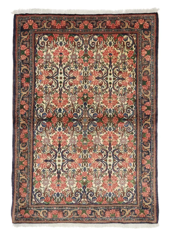 Oriental Bidjar Rug 111X159 Brown/Black (Wool, )