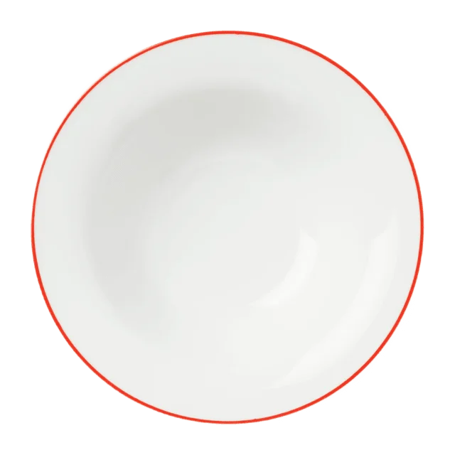 Åhléns Home Pastatallrik BONNIE 23,5 cm Mattallrikar Röd ONESIZE