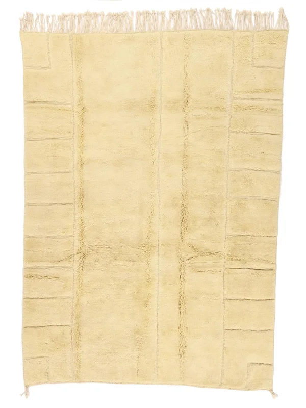 Berber Moroccan - Beni Ourain 227X311 Wolle, Teppich