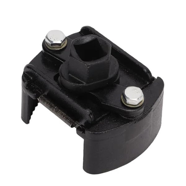 Oljefilternyckel 60‐80mm U-typ 2-klo Gjutstål Universal Justerbart Bränslefilter Borttagningsverktyg
