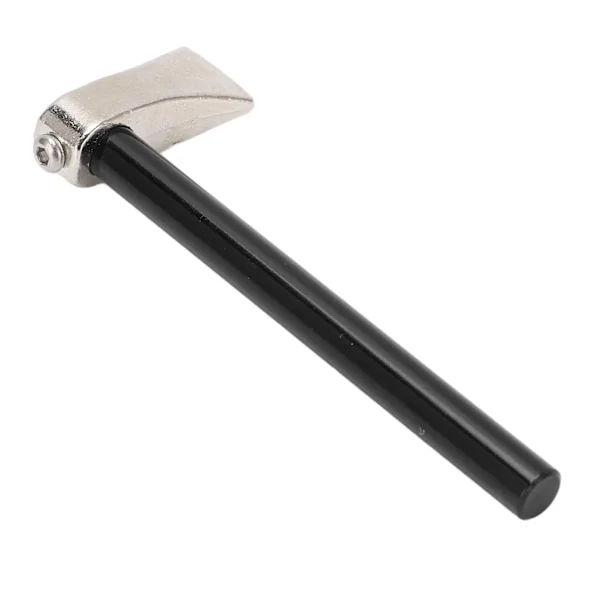 RC Metalløks Aluminium Legering Dekorasjonstilbehør Mini Øks for 1/10 RC Crawler Bil Oppgraderingsdeler Svart Sølv