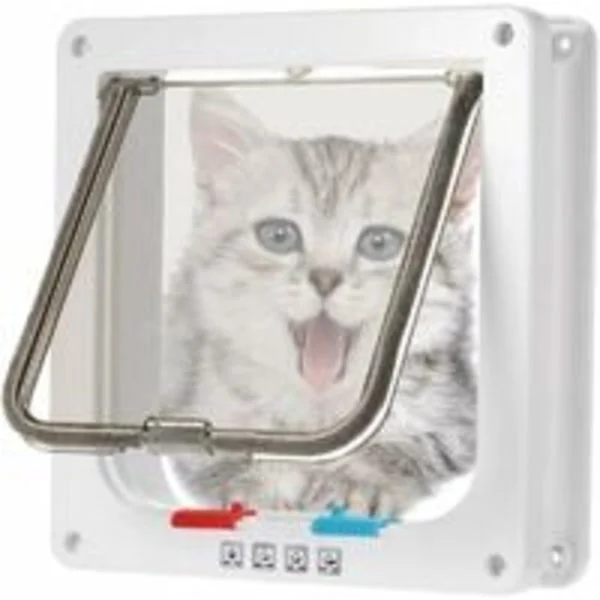 1 st (19,7*19*5,3cm) Mikrochip Kattlucka Mikrochip Kattlucka Brun