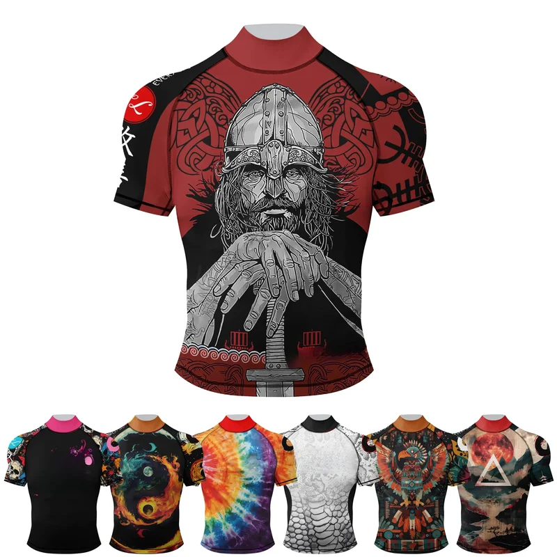 AliExpress - Herb j Gi-Maillot de boxe pour homme, T-shirt Rashguard, Short Muay Thai, Compression MMA, Rash Guard, Sports, Gym Jersey Shirt, Running,