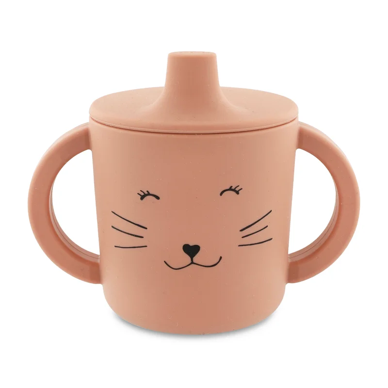 Trixie Tutekopp i silikon Mrs. Cat, Rosa, 1 stk.