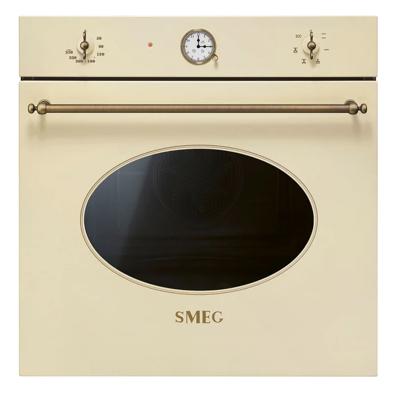 Smeg SF68C1PO Colonial inbyggnadsugn 60 cm, creme | Vitvaror > Ugnar > Ugn | Bagaren och Kocken