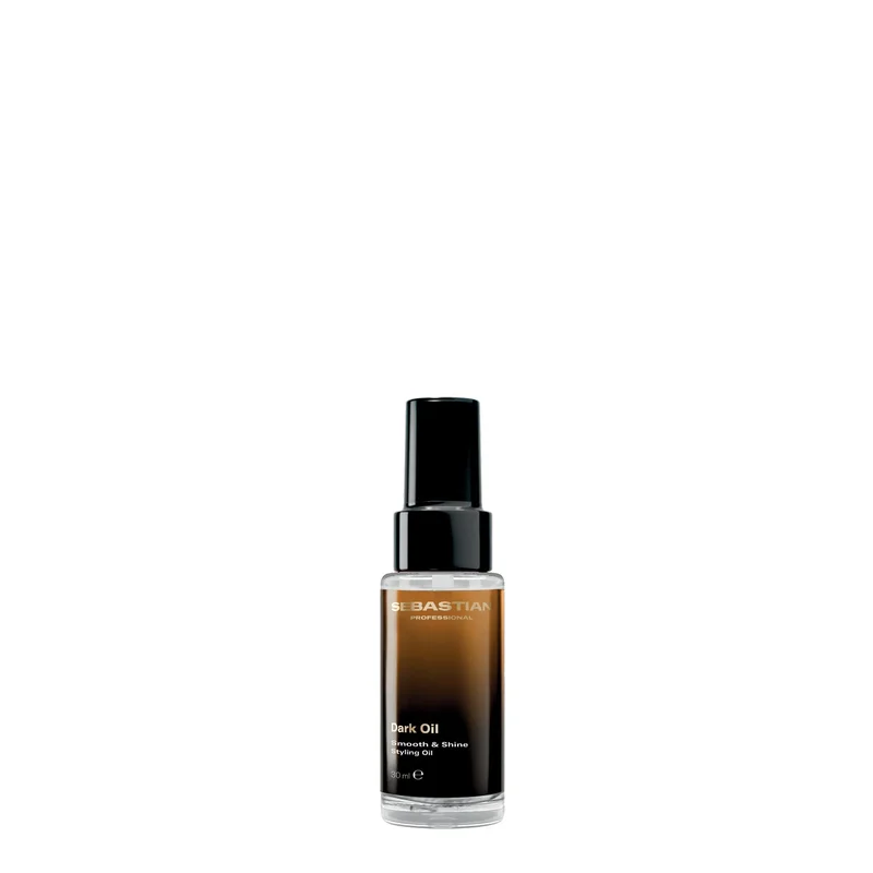 SEBASTIAN PROFESSIONAL Hair Care Dark Oil Smooth and Shine Styling Oil 30ml - Olio Capelli Styling & Finish