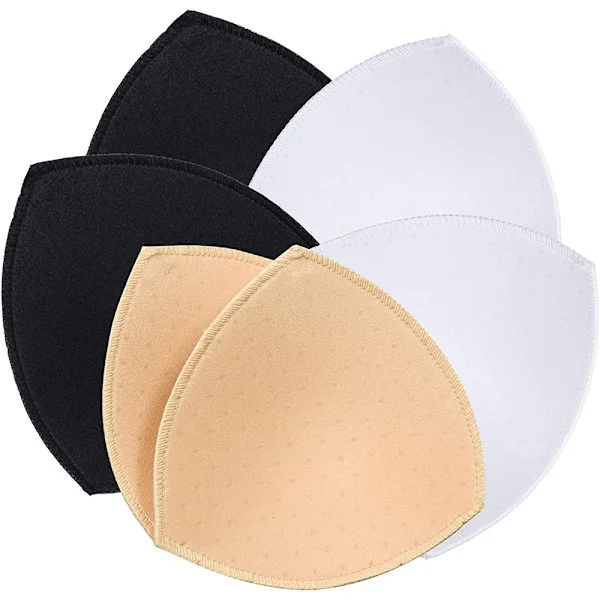 [LLC] 3 par BH-innlegg BH-puter Uttagbare sports-BH-er, bikinier undertøy-innleggsputer