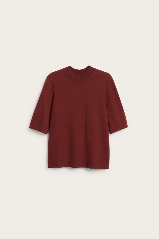 Kappahl | Sweter z dzianiny o drobnym splocie, z mieszanki wełny Czerwony XS | Kobieta