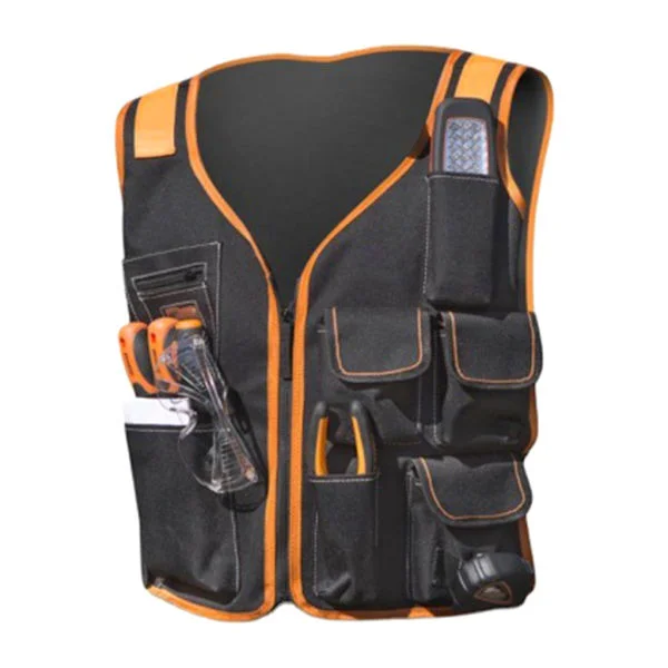 [LCS]Stabil och praktisk arbetsväst Verktygsväst Jacka Multi Ergonomisk design