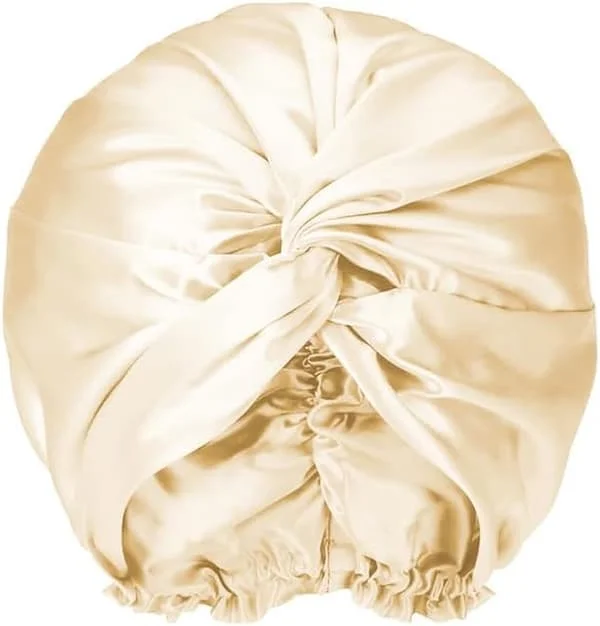 Silk Sleep Cap for Women, Night Cap, 100% Mulberry Silk, Silk Shower Cap, Protects Hair Well, for Most Hair Types, Luxurious Gift