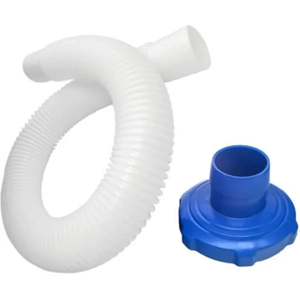 Poolskimmer slang, filter slang adapter för ytskimmer, poolskimmer slang och adapter, skimmer kit för ovanjordspooler (D)