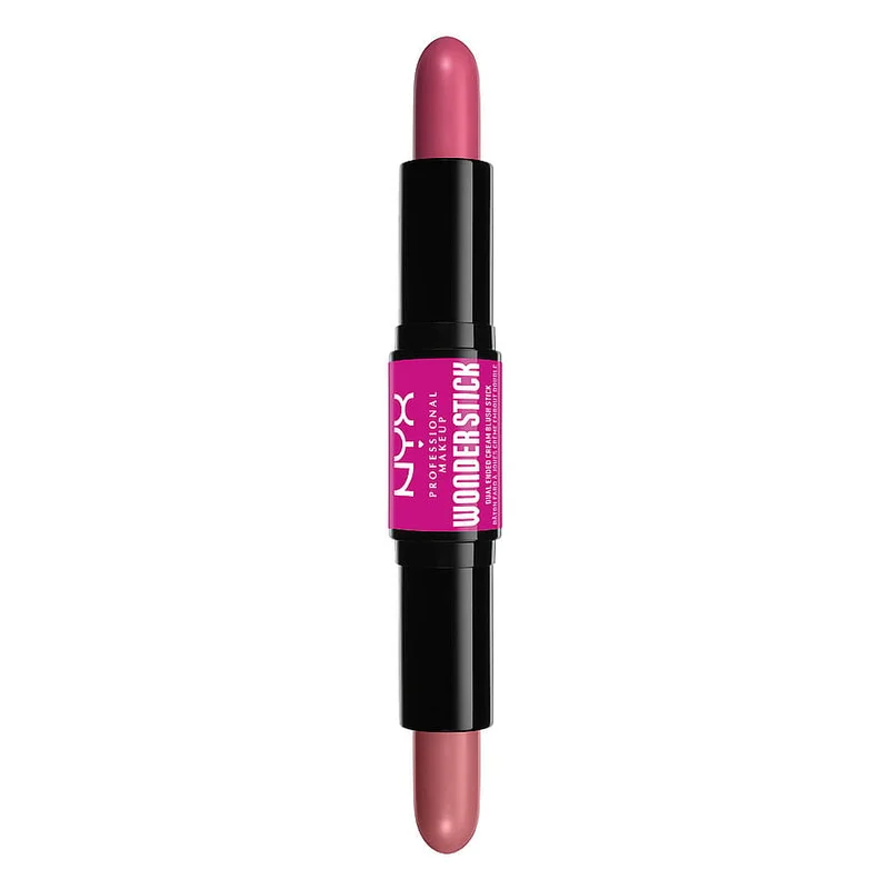NYX PROFESSIONAL MAKEUP Wonder Stick Dual-Ended Blush Stick Light Peach + Baby Pink, Makeup, Ansigt, Highlighter