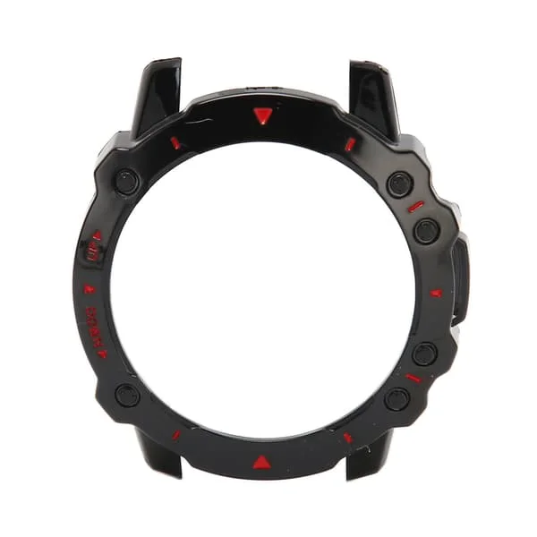 Amazfit Falcon Svart Rød Støtsikkert Beskyttelsesdeksel Full Deksel Bumper Ramme
