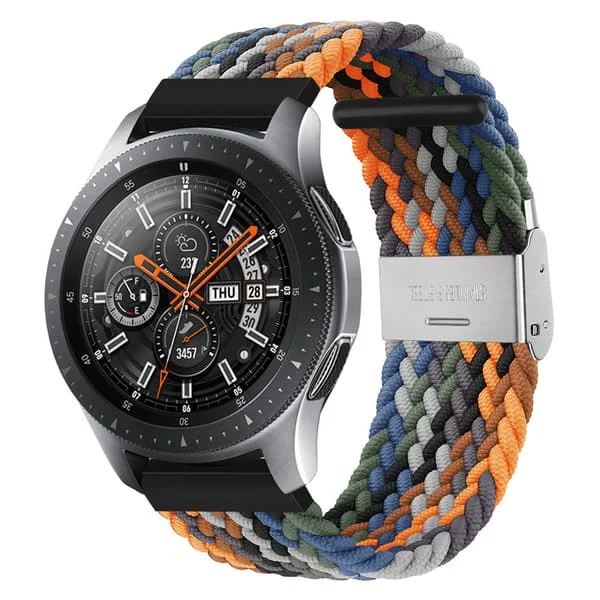 22mm kellon ranneke Huawei Watch GT2, GT2 Pro, Watch GT/3/3 Pro/GT2e, Galaxy Watch 3 45mm, Galaxy Watch 46mm, Gear S3 Frontier -kelloille