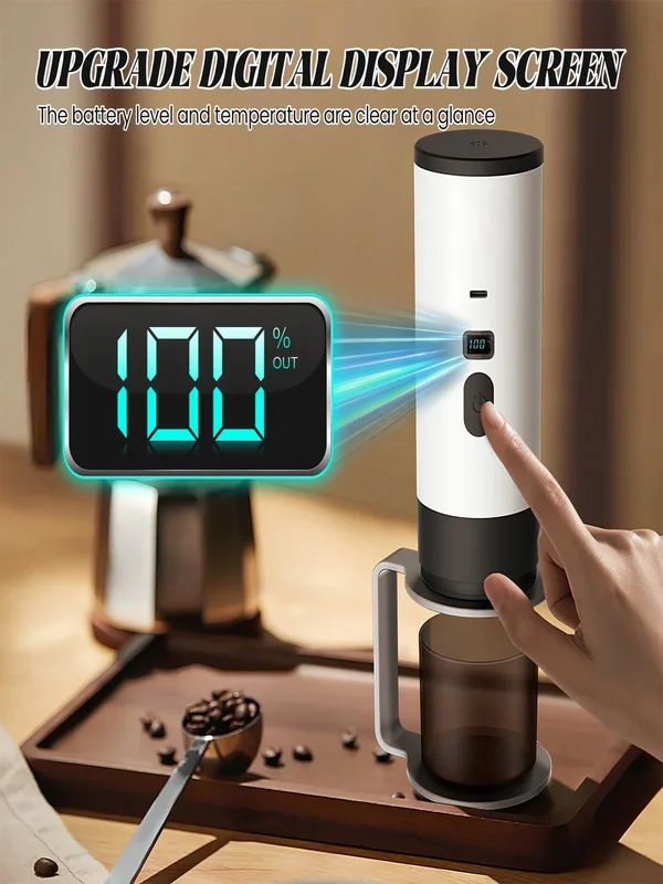 AliExpress - Draagbare elektrische capsule koffiemachine, espresso capsule machine, draadloze verwarmingspomp, koffie capsule machine, reis- en auto-