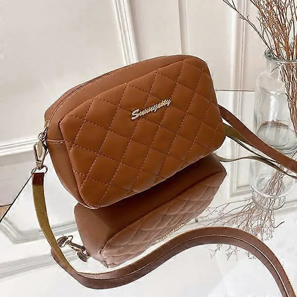 Moderigtige afslappede crossbody-tasker til damer, luksus kvast