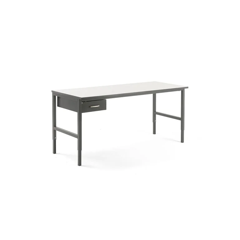 Pracovní stůl Cargo, 2000x750 mm, 1 zásuvka