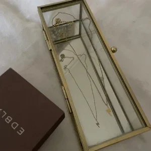 Edblad blixt halsband guld