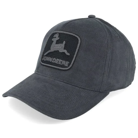 John Deere - Black - adjustable - Cap - Vintage Chain Stitch Black A-Frame Adjustable - Hatstore