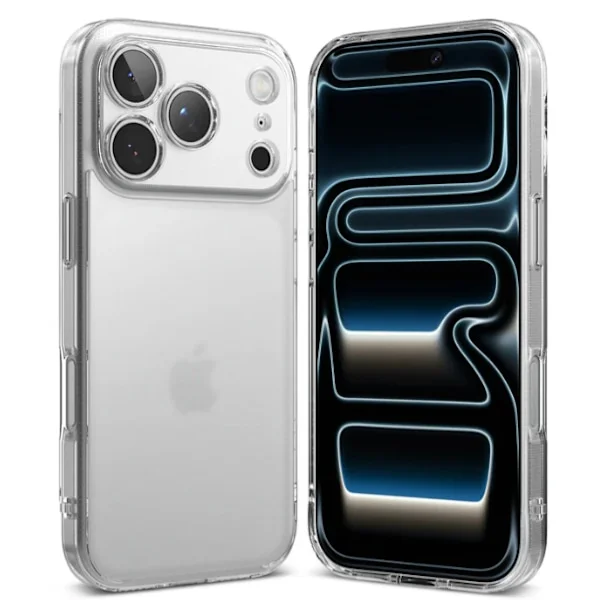 Slimmat silikonskal 1 mm – Transparent – iPhone 17 Pro Max