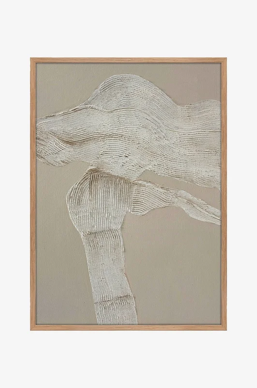 Malerifabrikken - Art Shape 1 / 50x70 Cm / Eik ramme - Beige - Bilder & skilt - Fra Homeroom