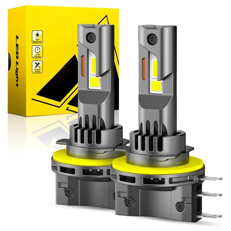 AliExpress - AUXITO 2 pièces Turbo H15 Canbus ampoule Led pour Volkswagen Golf 7 phares feux de route feux de jour DRL blanc 6500K 30000LM