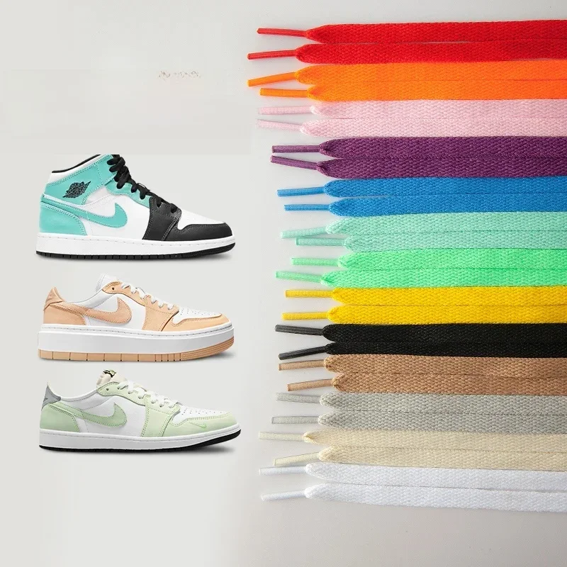 AliExpress - 60 Cm ~ 180 Cm Dikker Veters Voor Sneakers Geen Elasticiteit Platte Schoenveters Gekleurde Veters Voor Schoenen Klassieke zachte 