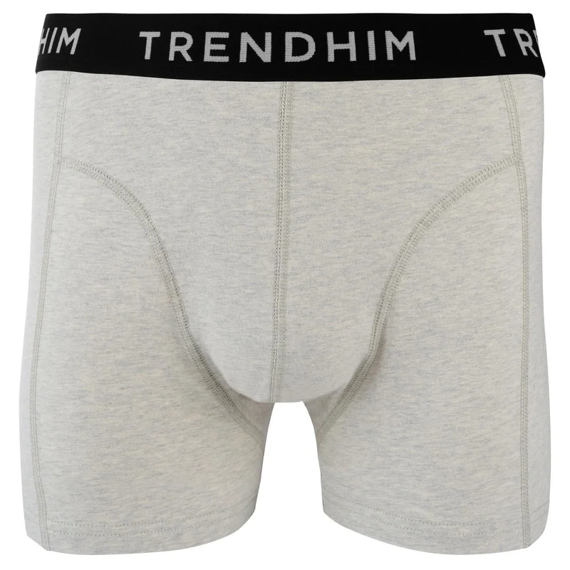 FlexFeel | Világosszürke pamut boxeralsó for Men