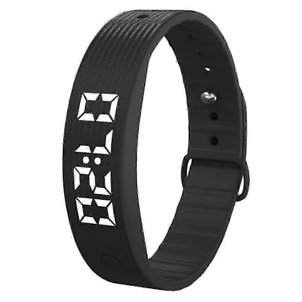 W5SV Smart Armband med Vibrerande Larm, Sömnövervakning, Digital Display, Elektrisk Klocka - Grön Flerfärgad Flerfärgad Flerfärgad