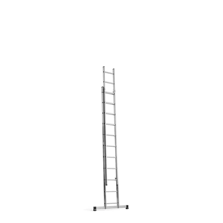 Extension ladder EVEREST, 2x11 treads, H 5100 mm