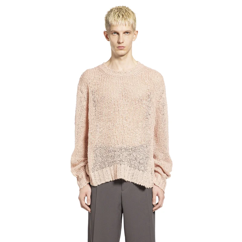 Chunky-knit Linen Sweater