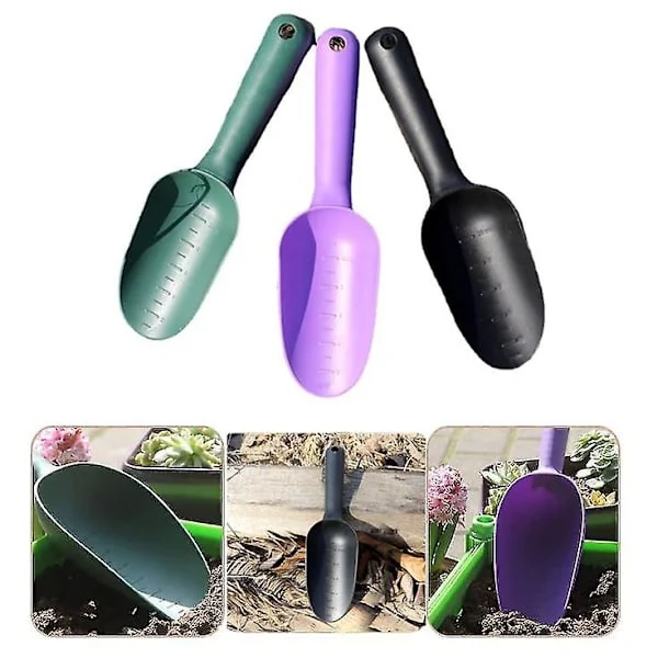 Hage Mini Plante Håndspade Barn Hagearbeid Verktøy For Blomster Grønnsaker Jord Transplantasjon Og Luking Flerfarget 3stk