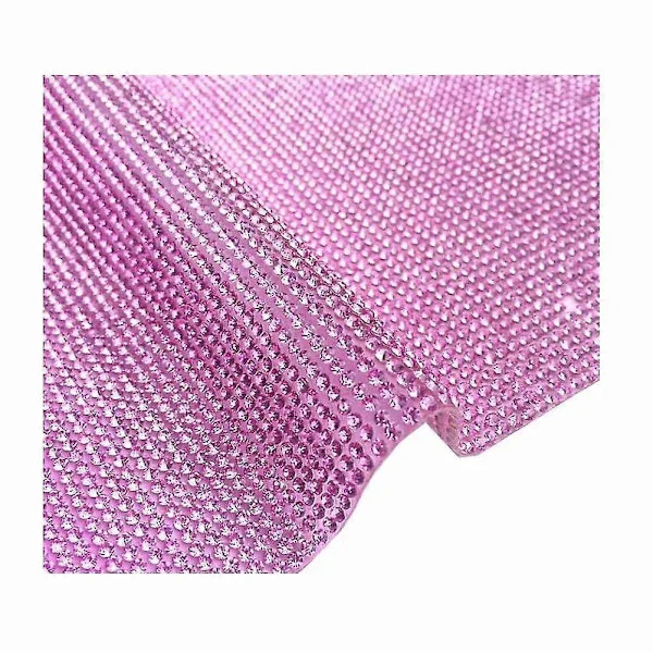 Bling Bling -strassitarra DIY-autokoriste tarra-arkki itseliimautuva tarra autopuhelinlahjakoristeluun; Vaaleanpunainen