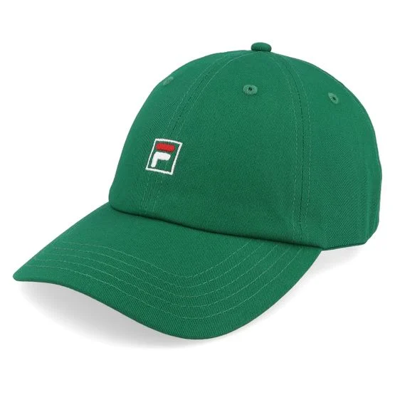 Fila - Grön Keps - Milano Low Profile Logo Green Jacket Dad Cap @ Hatstore