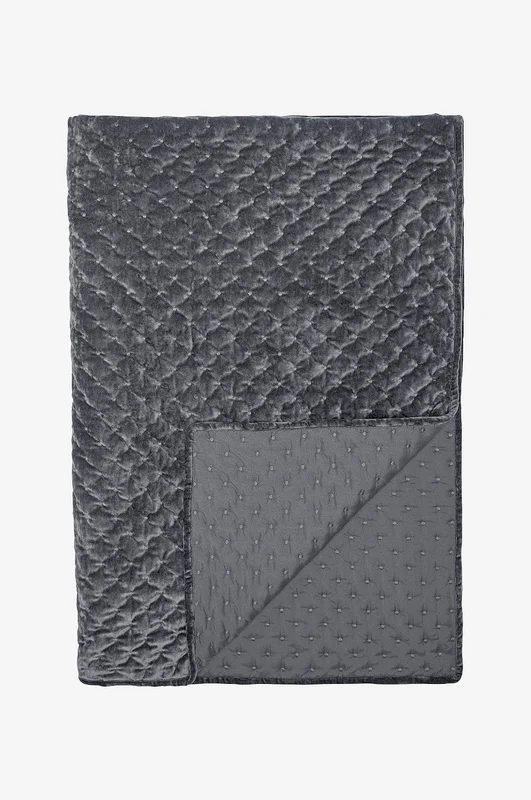 Svanefors - Sengeteppe Enkelt Samantha 180x260 cm - Grå - Sengetepper - Fra Homeroom