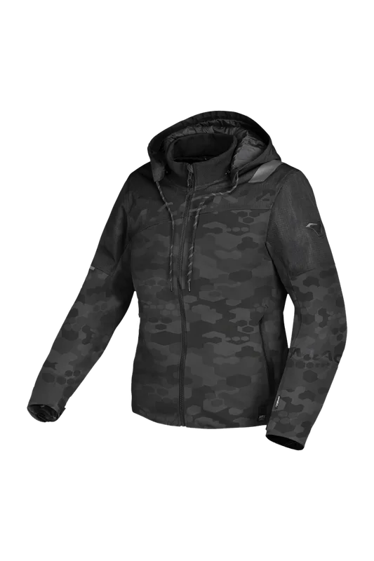 Chaqueta de Moto para Mujer Macna Racoon Gris S