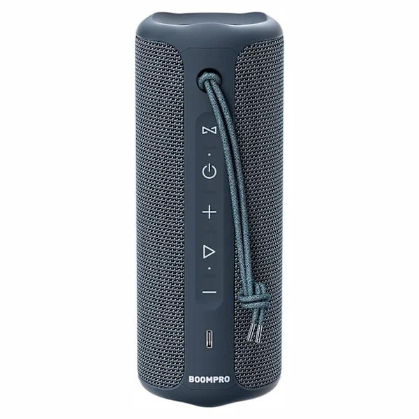 Bluetooth-högtalare 36W bärbar högtalare med stereoljudbas, Bluetooth 5.3 trådlös IP7x vattentät högtalare Blå