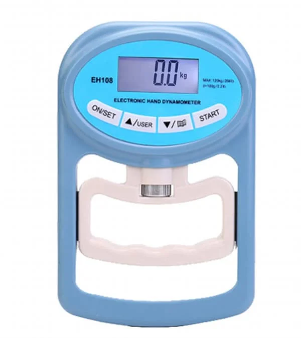 Håndholdt 120 kg Digital Dynamometer Grebsdynamometer Måler Elektronisk Grebsstyrke Automatisk