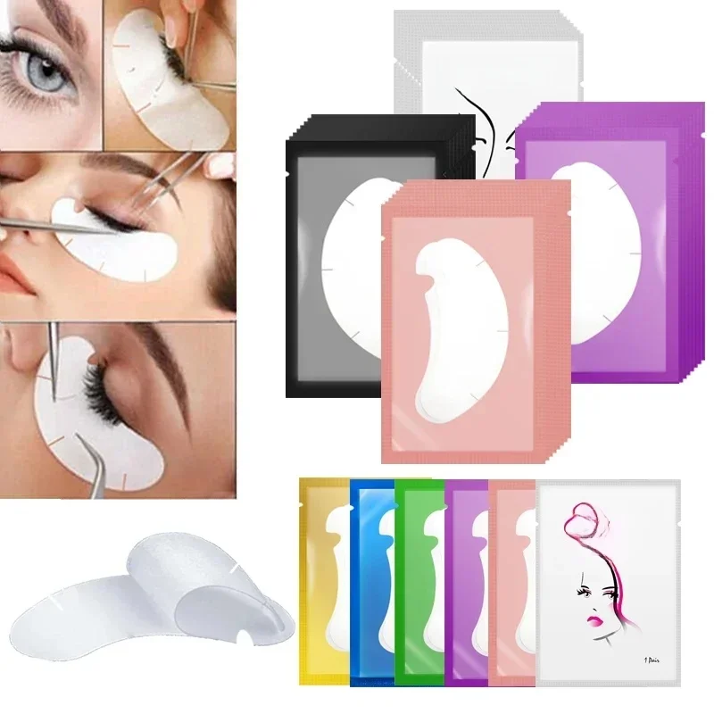 AliExpress - 50/100PCS U Form Wimpern Pads Gepfropfte Lash Hydrogels Gel Patches Unter Augen Pads für Wimpern Verlängerung tipps Aufkleber Make-Up-