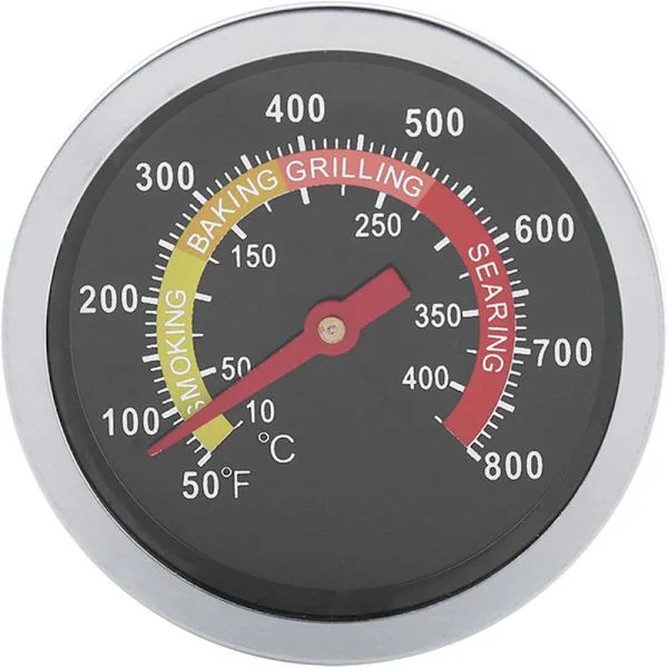 Weber Grilltermometer Lock Genesis 50~800°F Rostfritt Stål Grilltermometer Temperaturmätare för Grillning