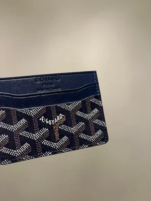 Goyard plånbok med klassiskt mönster