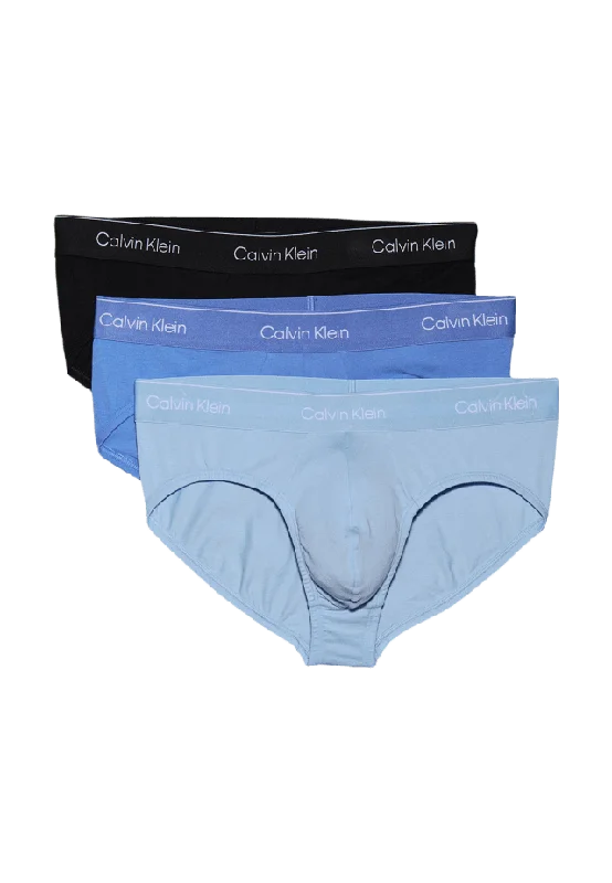 Calvin Klein 3 Pack Briefs Kalsonger Herr Blå S
