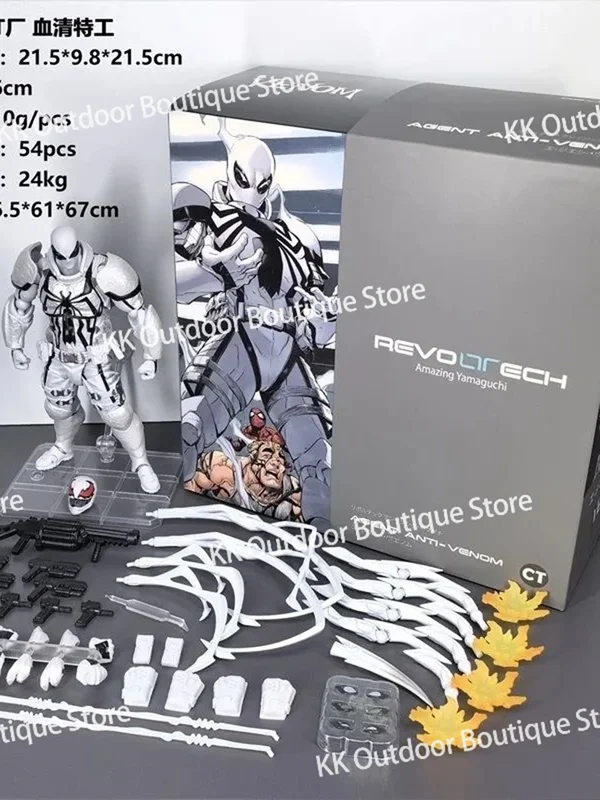 AliExpress - En Stock Ct jouets Agent Anti venin incroyable Agent Yamaguchi Venom Spider Man Figure Spiderman Anime figurine modèle cadeaux jouets