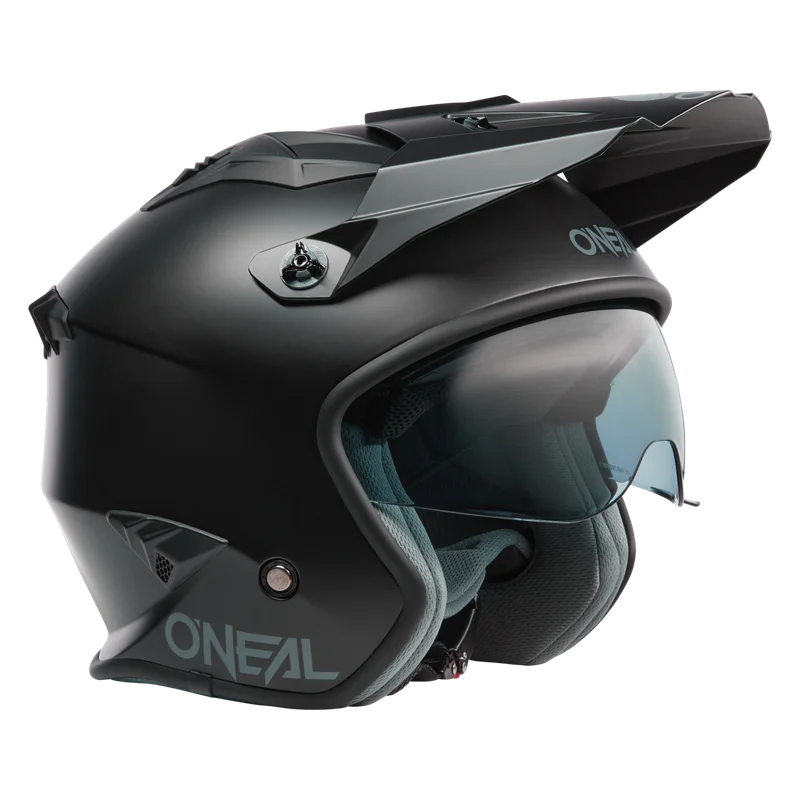 Casco Jet O'Neal Volt Solid Negro S