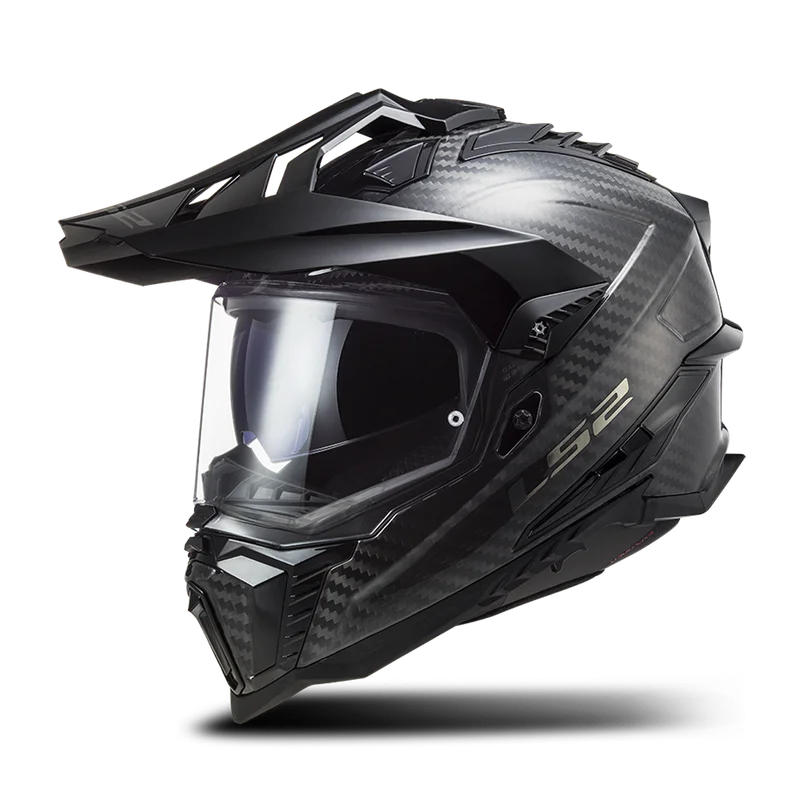 Casco Adventure LS2 MX701 C EXPLORER Carbono brillante L