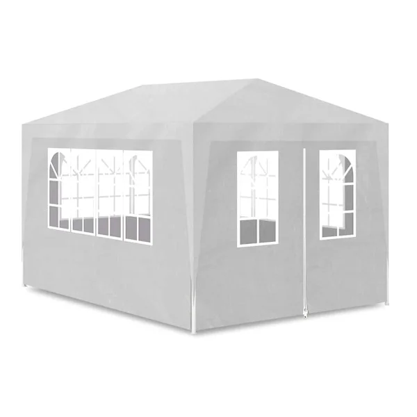 【NX】vidaXL Party Tent 4 Walls 3x4 m White