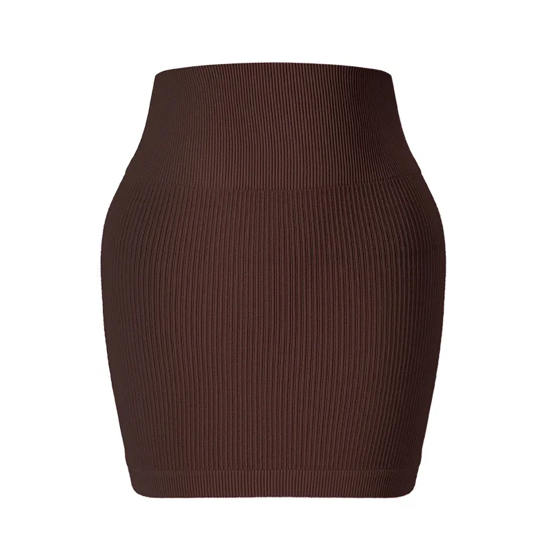 AliExpress - 1Pcs Frühling Sommer Neue Hohe Taille Elastische Business frauen Mini Rock Schwarz Abnehmen Gestrickte Halbkörper Rock Professionelle 