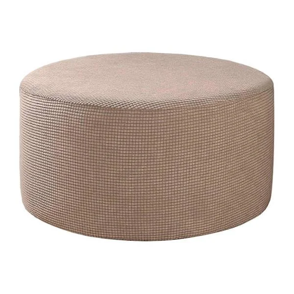 Pyöreä rahi päällinen jalkatuki päällinen olohuoneen jakkara harmaa