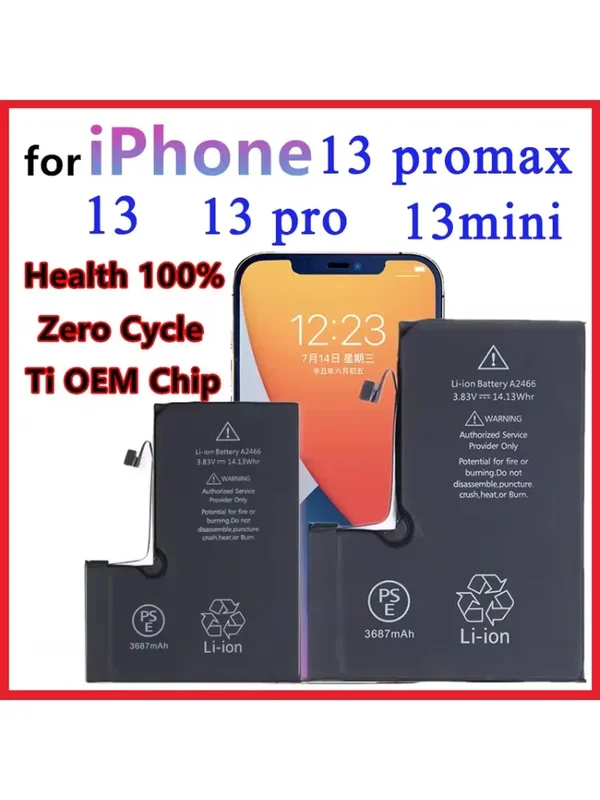 AliExpress - Für iPhone 13 Batterie Ersatz Für Apple iPhone 13pro 13promax 13 Mini Mobile Zubehör Wiederaufladbare Lipo Batterie
